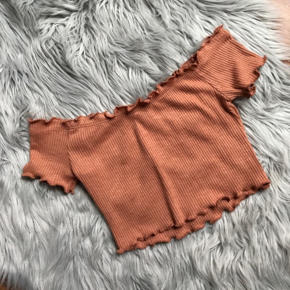 Orange crop top - Picture 2 of 4